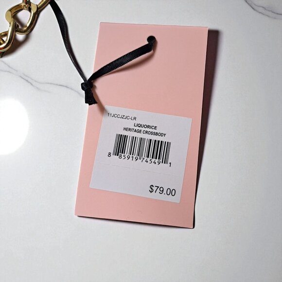 Juicy Couture Black Heritage Crossbody Camera Bag NWT - Picture 9 of 9